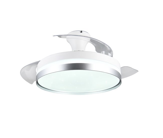 Ventoinha de teto LINDBERG LED 35 W 100cm Branco