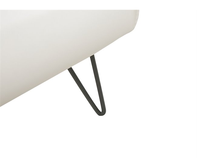Beliani Cama com estrado Pele sintética BETIN 230x200 Creme