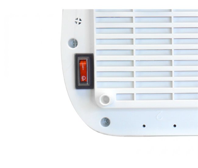 Aquecedor split de parede em cerâmica de 2000 W com controlo remoto Branco