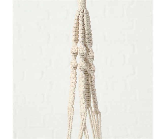 Vaso suspenso sortido MACRAMÉ da marca BOLTZE Branco