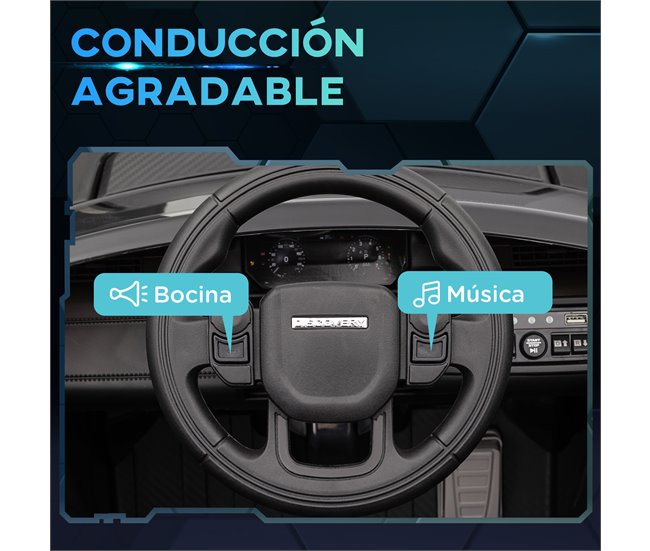 Carro Elétrico para Crianças Plástico e Metal AIYAPLAY Preto