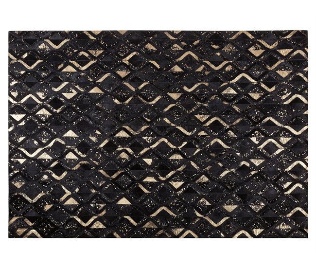 Beliani Pelos curtos DEVELI 140x200 Preto