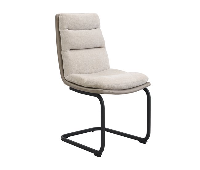 Conjunto de 4 cadeiras de jantar SIBYL  Bege