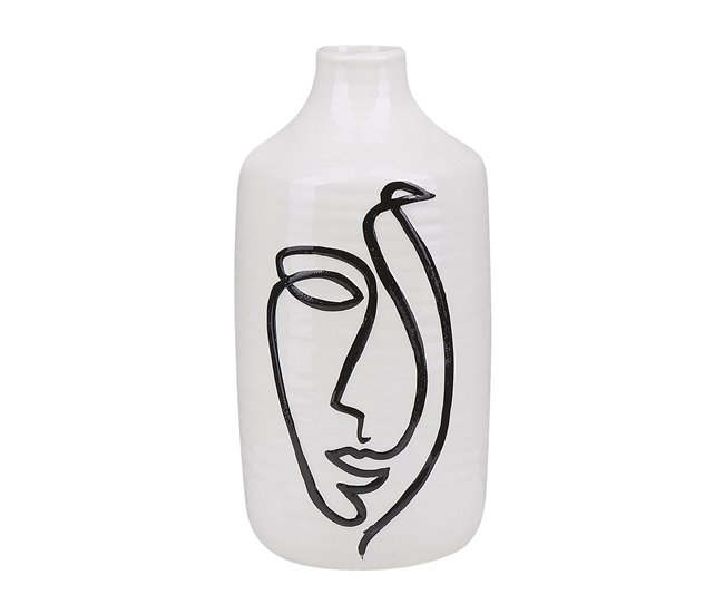 Beliani Jarro de flores AENUS Branco