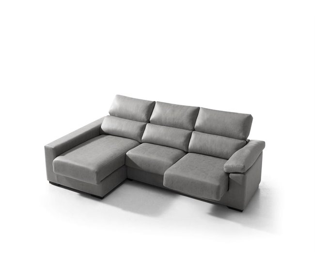 Chaise longue BEA Cinza Claro