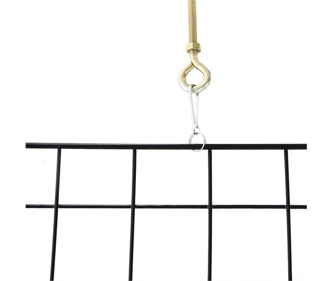 Protetor de Lareira Metal HOMCOM Preto