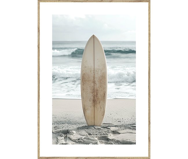Quadro art deco TABLA SURF 35x50cm marca MARCOMUEBLE  Multicor