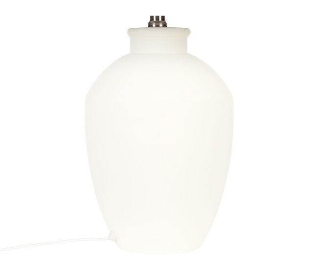 Beliani Candeeiro de mesa ARCOS Branco/ Bege