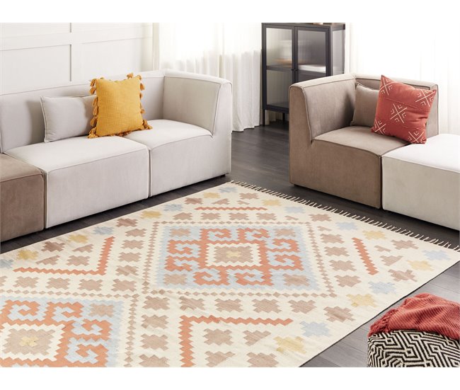 Beliani Kilim ATAN 200x300 Multicor