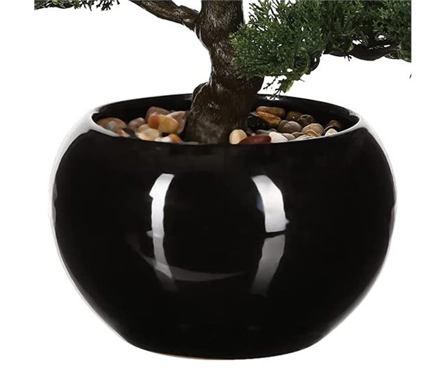 WELL HOME - Bonsai artificial em vaso de cerâmica Verde