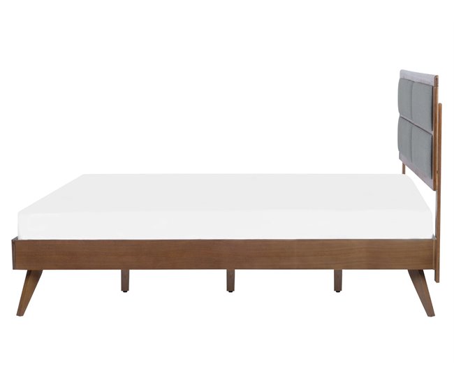 Beliani Cama MDF POISSY 167x202 Cinza