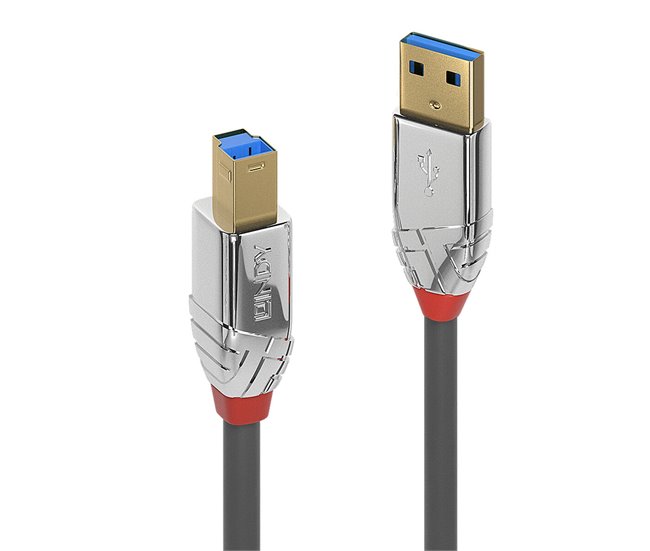 Cabo USB A para USB B 36664 Preto