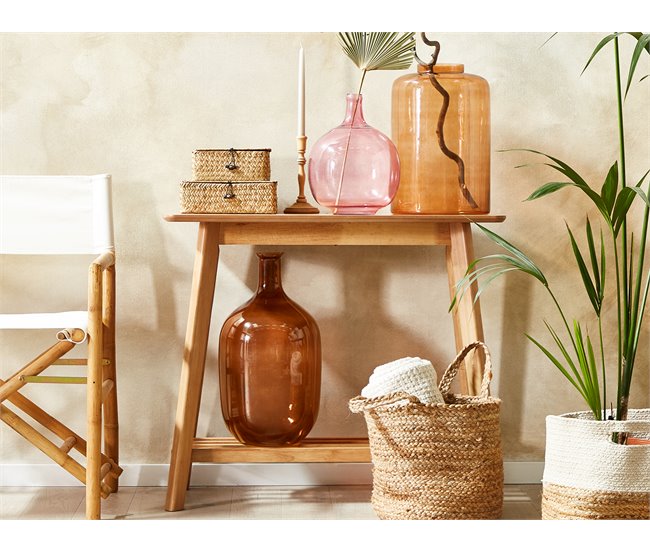 Beliani Jarro decorativo MIRCHI Laranja