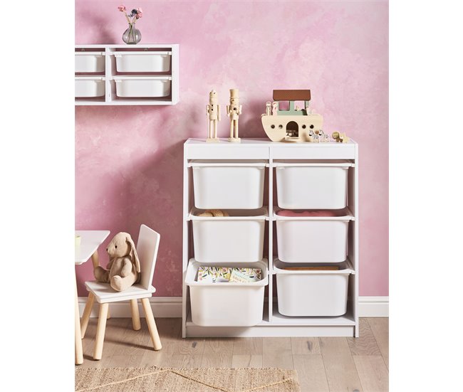 Beliani Cómoda TOBIN Branco