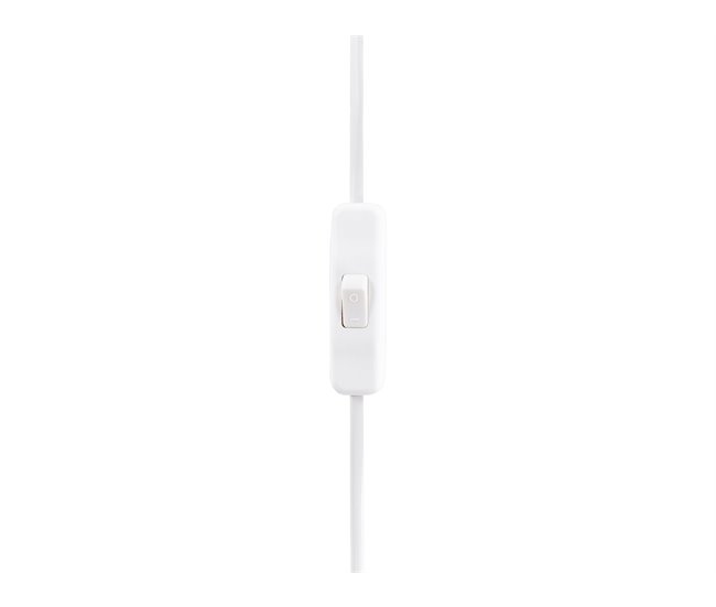 Beliani Candeeiro de mesa LABRADA Branco