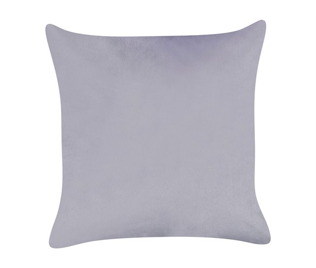 Beliani Almofada decorativa CROSSANDRA Violeta