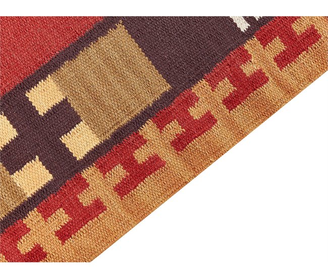 Beliani Kilim PARAKAR 140x200 Multicor