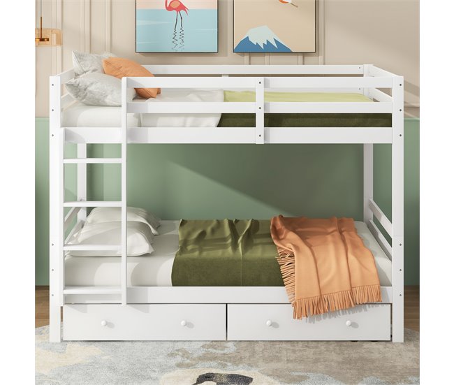 Beliches 204x145 Branco