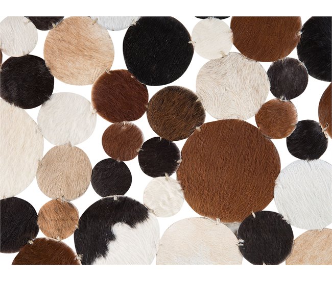 Beliani Pelos curtos SORGUN 140x140 Dourado