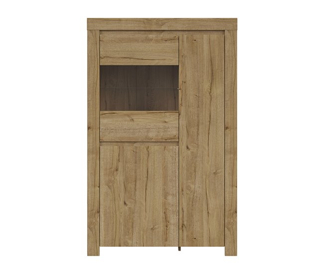 Armário para porcelana de 3 portas Hella Madeira