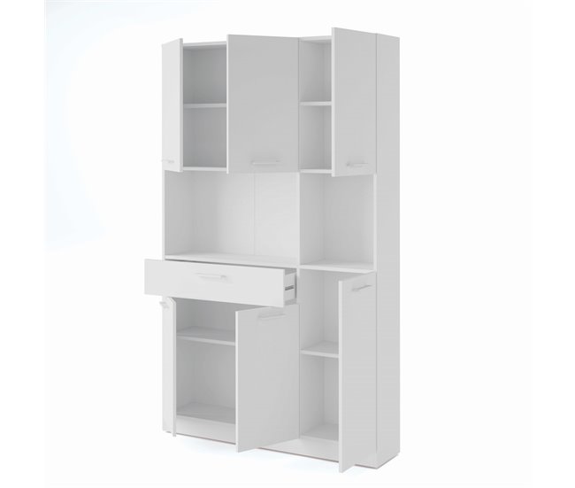 Louceiro de cozinha CONFO BASIC Branco Branco