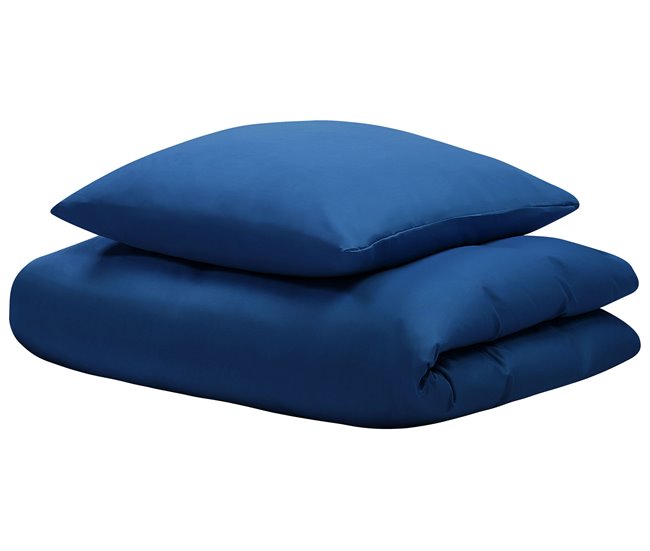 Beliani Lençóis HARMONRIDGE Azul