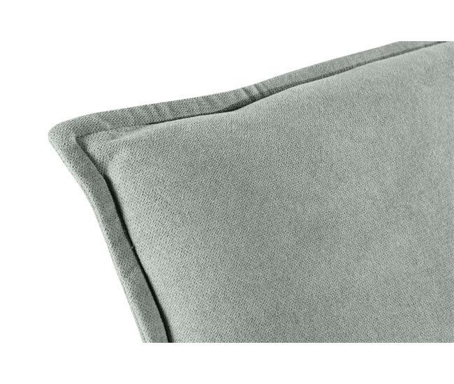  AGORA Cabeceira de cama estofada Microfibra AquaClean 145 Azul Marino