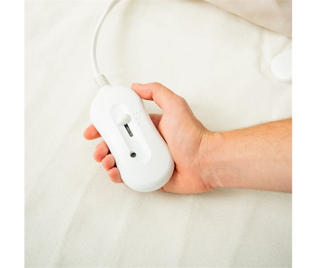 Aquecedor de Camas Elétrico Individual Branco
