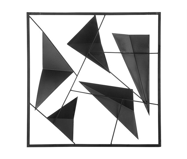 Beliani Decoração de parede ZINC Azul