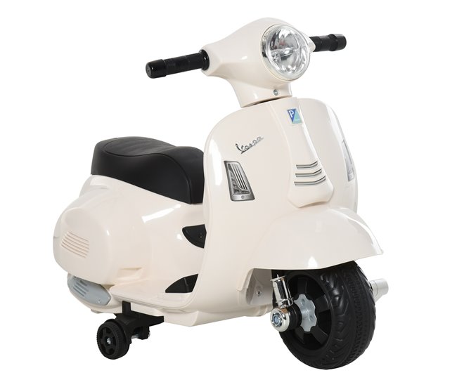 Mota Elétrica Crianças PP e Metal HOMCOM Branco