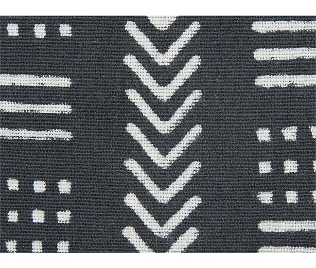 Beliani Almofada decorativa BENZOIN Branco/ Bege