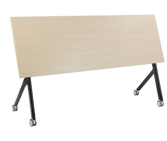 Beliani Secretária dobrável BENDI 180x60 Madeira Clara