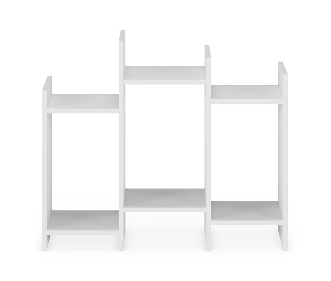 Estante Feroe 3 espaços 77 Branco
