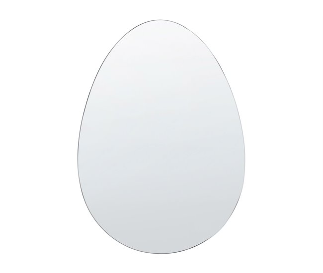 Espelho MONTRESOR 50 cm 70 cm Prateado Cinza