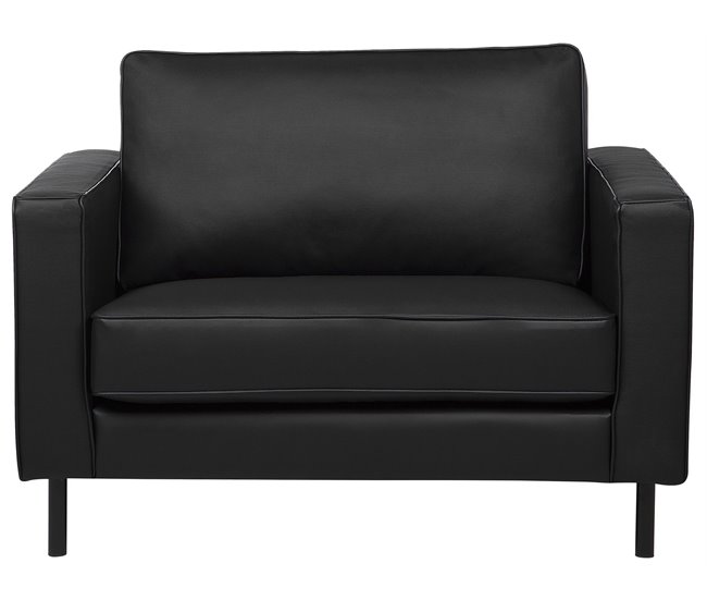 Beliani Poltrona SAVALEN Preto