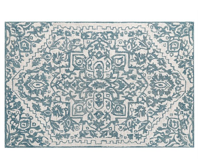 Beliani Pelos curtos AHMETLI 140x200 Azul