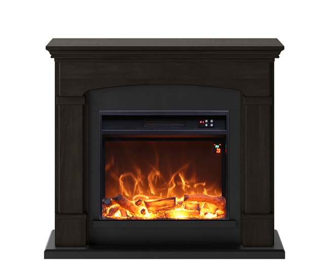 Lareira De Parede 1500w Caminetto Fuego Monica Castanho