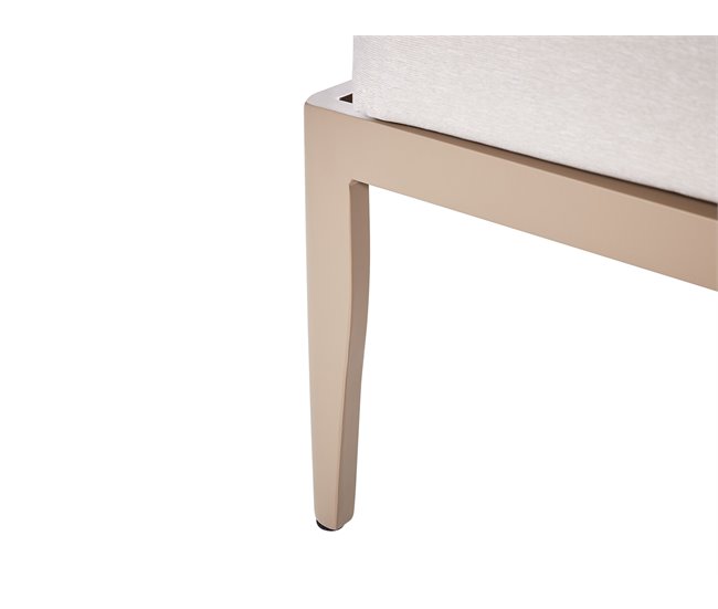 Beliani Conjunto lounge RIMA III Areia