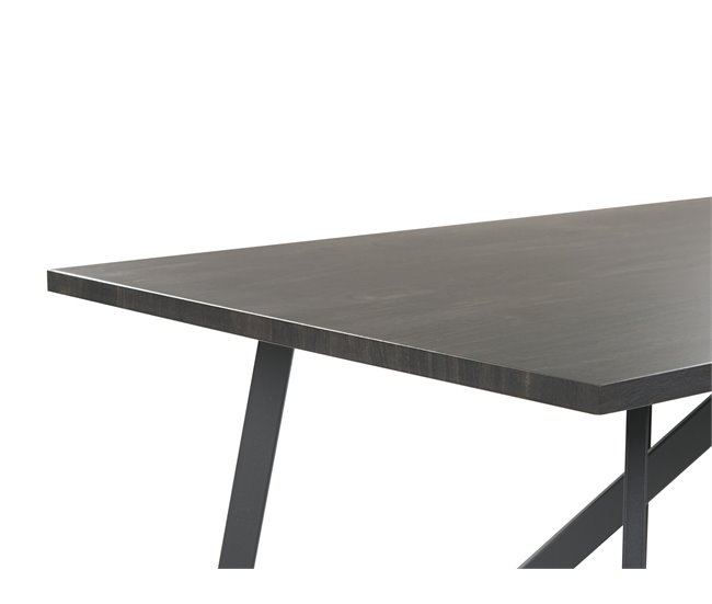 Beliani Mesa de jantar ANNIKA Preto
