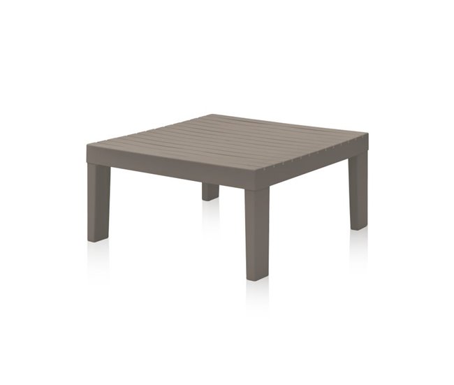 Mesa de centro exterior Wave Castanho
