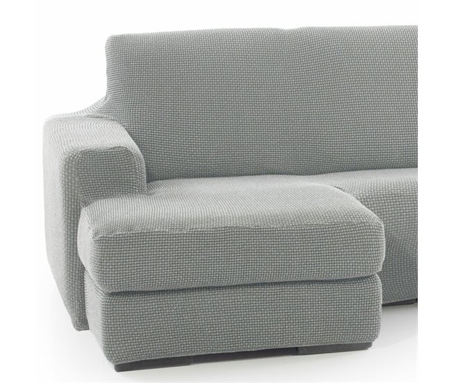 Cobertura para chaise longue com braço esquerdo curto NIAGARA Cinza Claro