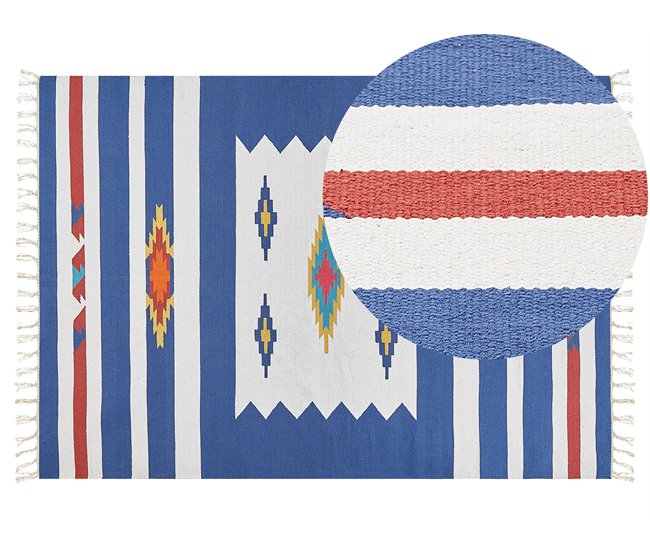 Beliani Kilim VARSER 140x200 Multicor
