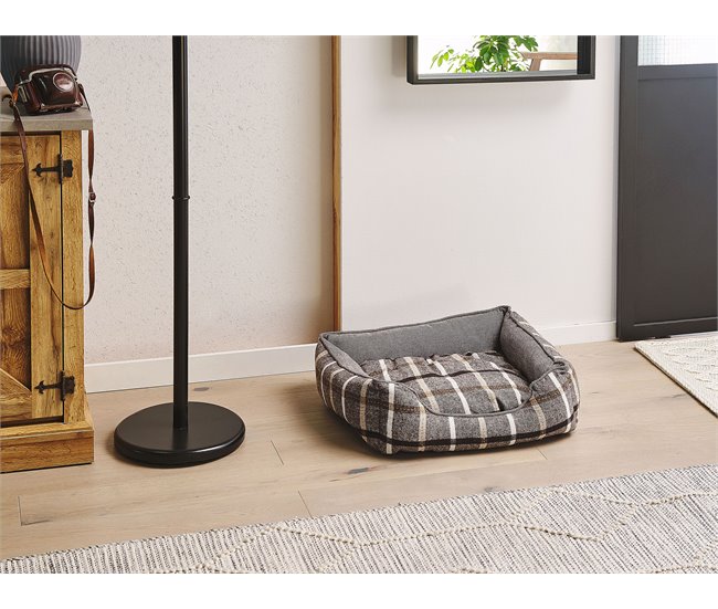 Beliani Cama para animais de estimação HOZAT Castanho