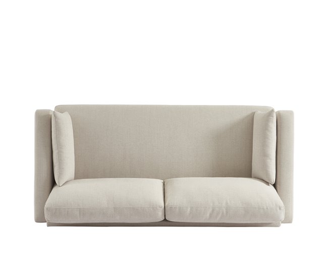 Sofá fixo 2 lugares ONA Bege
