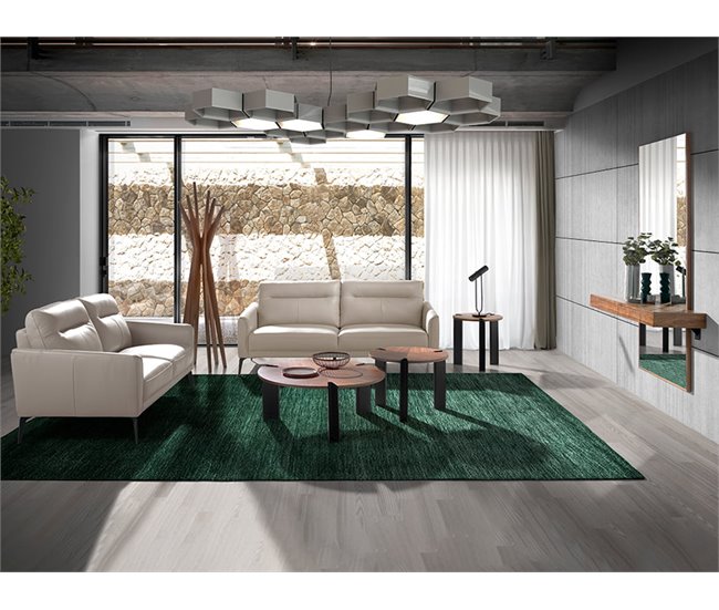 ANGEL CERDA Armário de cabeceira em madeira de pinho Nogal