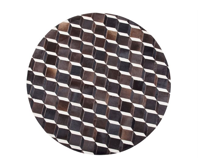 Beliani Pelos curtos ALPKOY 140x140 Castanho
