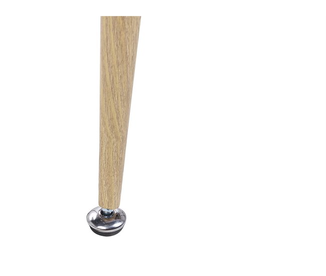 Beliani Mesa de bar CHAVES 50x110 Branco
