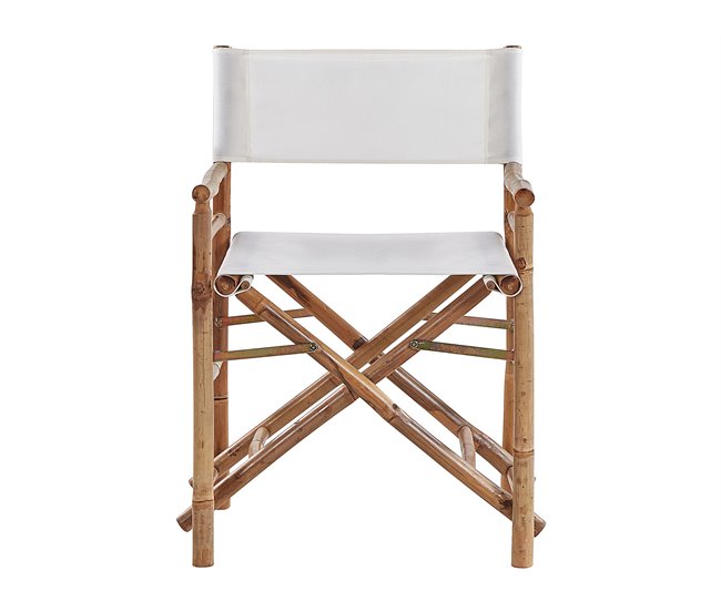 Beliani Conjunto de balcón MOLISE Branco/ Bege