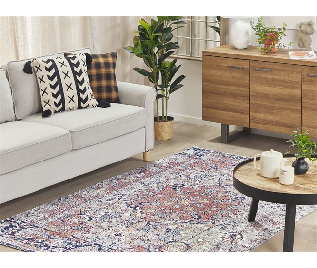 Beliani Pelos curtos KORGAN 140x200 Multicor