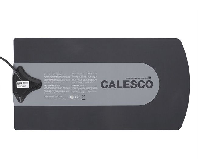 Beliani Cama de água Poliéster ALBI 175x211 Cinza
